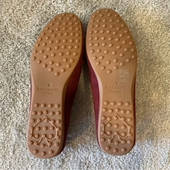 NWOT Kate Spade Bernice Suede Driving Loafers - Picture 9 of 10